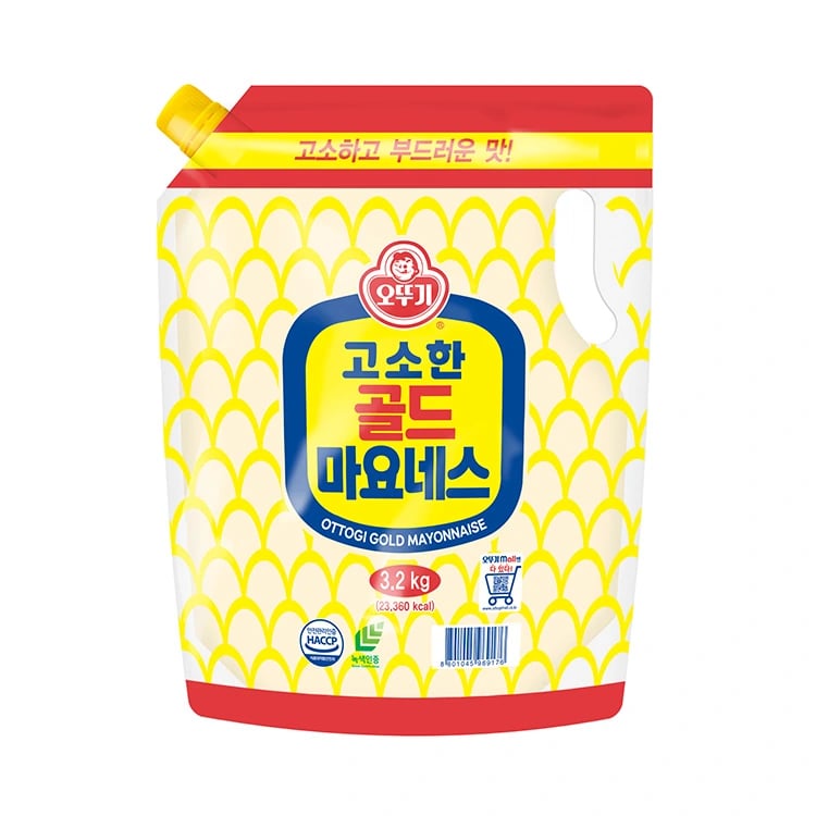 골드마요네스(스파우트팩) 3.2Kg x 2개 (업체별도 무료배송)