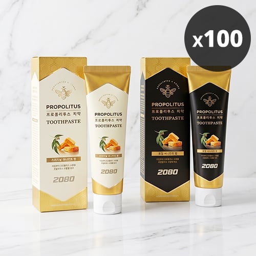 프로폴리투스 치약 100g x 100개 (2종 택1)(떠리무료배송)