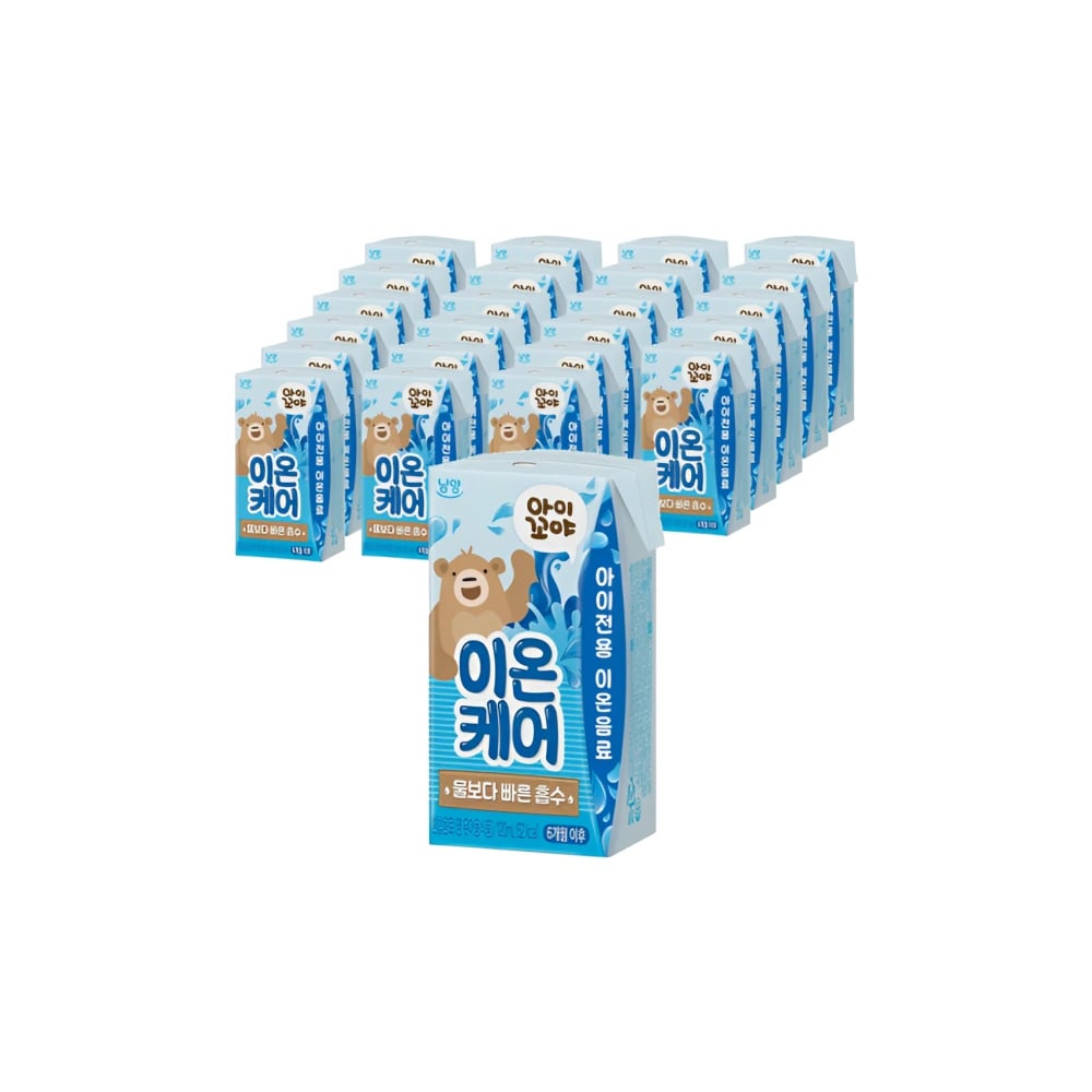 남양 아이꼬야 베이비음료 이온케어 120ml x 24개 (업체별도 무료배송)