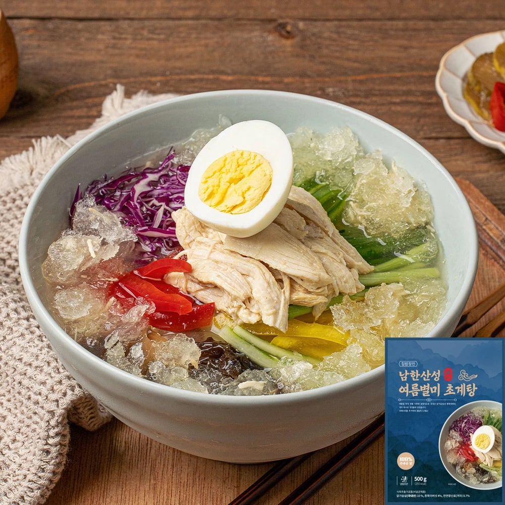 남한산성 여름별미 초계탕 500g 외 다양 10팩 단위 구매 가능