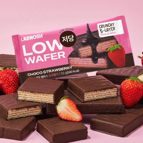 저당 웨하스 초코딸기맛 53g x 20개 (떠리무료배송)