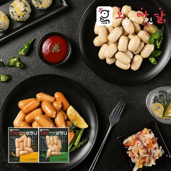 닭가슴살 비엔나 64g (오리지널/청양고추)(업체별도 무료배송)