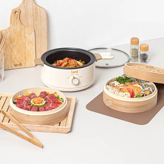 보랄 전기찜기 대나무 멀티쿠커 1.7L 1개