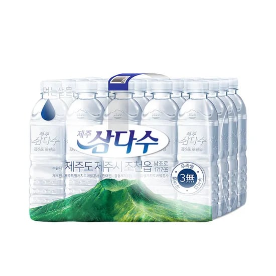제주 삼다수, 라벨랜덤, 500ml, 20개