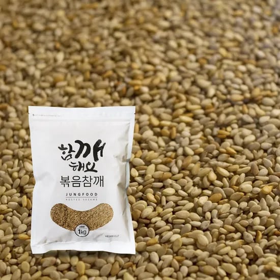 그대로푸드 볶음 참깨 통깨, 1kg, 1개