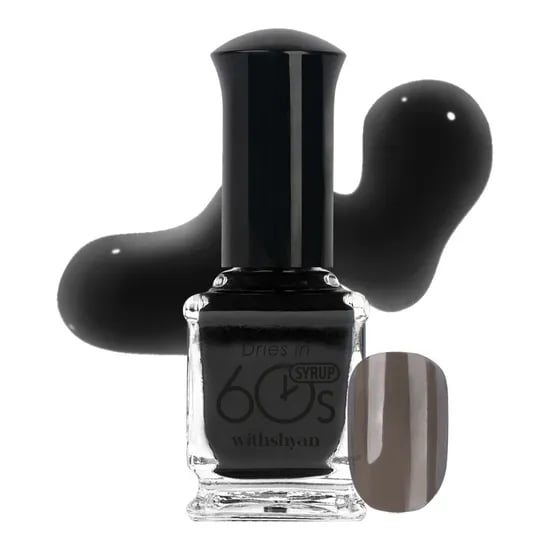 위드샨 60초건조 셀프네일 네일 매니큐어, M016 시스루시럽, 9ml, 1개