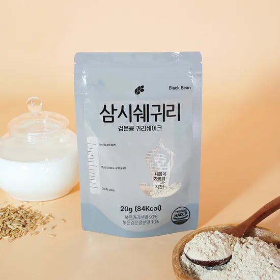 논앤밭위드 삼시쉐귀리 귀리쉐이크, 검은콩, 20g, 30개