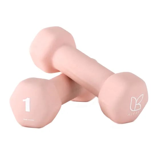 아리프 네오프렌 선인장 미용 아령, 1kg, 2개