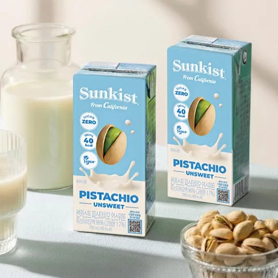 광동 썬키스트 피스타치오 언스위트, 190ml, 24개
