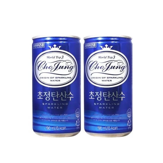 일화 초정 탄산수 플레인, 190ml, 60개