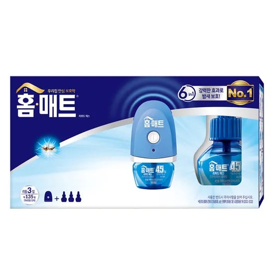 홈매트 스위치형 훈증기, 1개 + 리퀴드 리필, 29ml, 3개