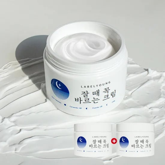 라벨영 쇼킹 잘 때 꼭 바르는 크림, 100g, 2개