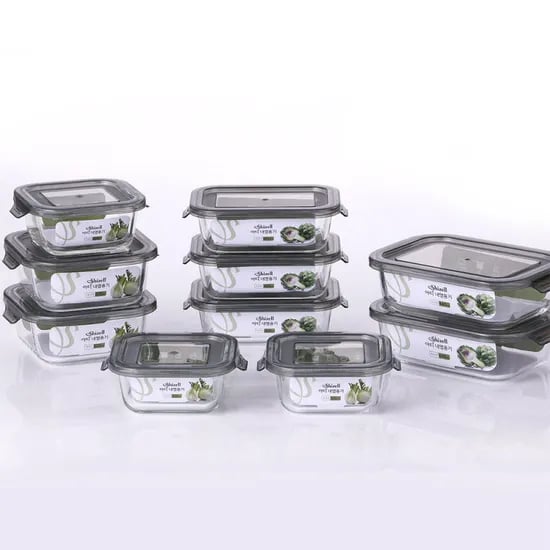 쉬젤 아티 내열유리 혼합 10종 세트, 320ml 3개 + 400ml 3개 + 520ml 2개 + 640ml 2개, 1세트