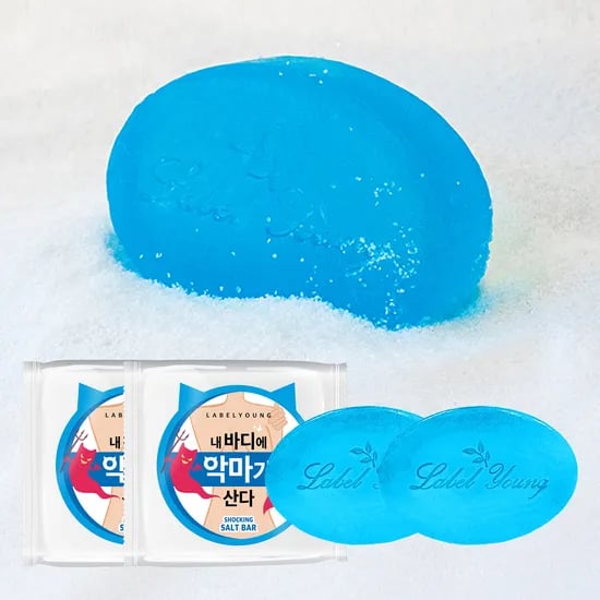 라벨영 쇼킹소금바, 100g, 4개