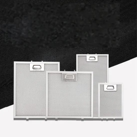 마이리빙 3중망 렌지후드필터 W34B55C 한샘 슬림형 189x364mm 1개