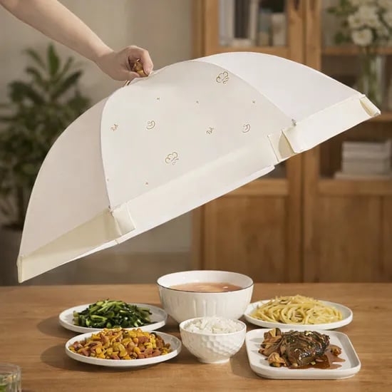 데이루프 엄마마음 밥상덮개, 원형 스몰, 70cm, 1개
