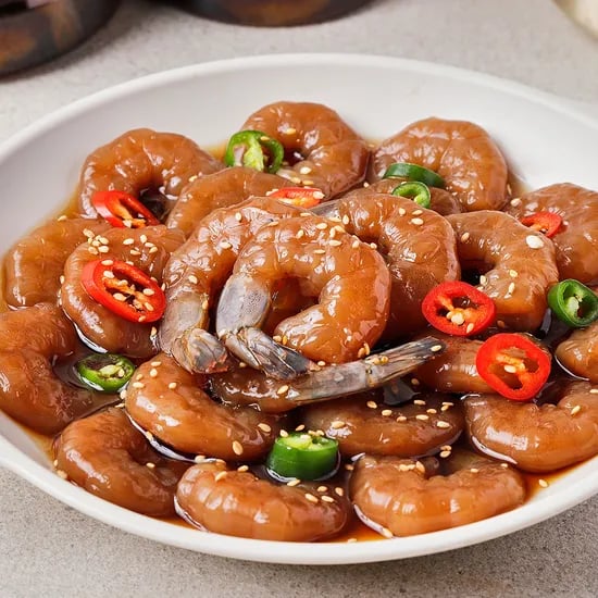 어촌명가 간장 깐새우장, 1kg, 1개