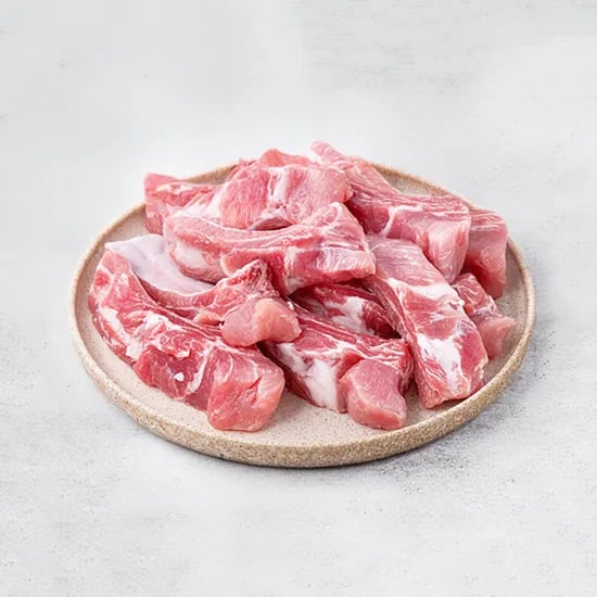 믿지육 국내산 등갈비, 1kg, 2팩