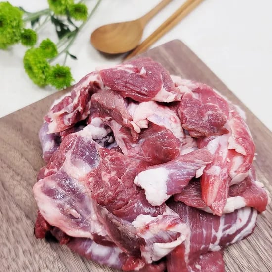한우 잡육 뒷고기, 1kg, 1개