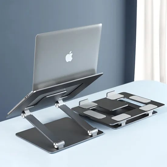 이쏘코리아 노트북 거치대, IST-02, 스페이스그레이, 1개