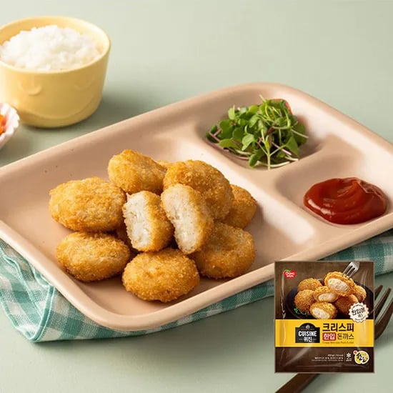동원 퀴진 크리스피 한입돈까스, 450g, 4개