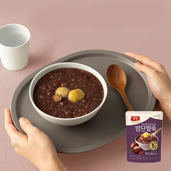 양반 죽, 밤단팥죽, 420g, 6개