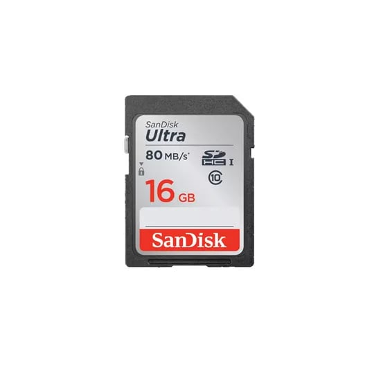 SanDisk Ultra SDHC SDXC UHS-I 메모리 카드, 16GB, 1개