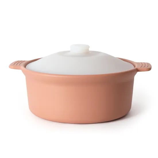 실리콘 계란찜기 대 1300ml 코랄 피치 1개