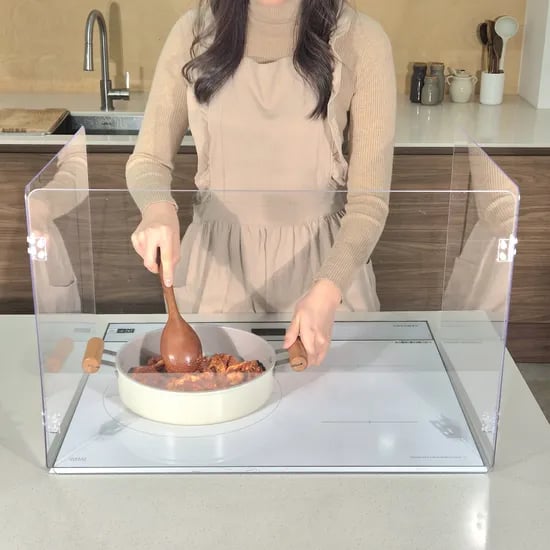 젠투스 투명 인덕션가드 가로60cm 높이40cm 1개