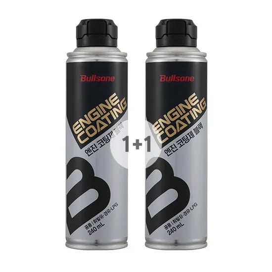 불스원 불스파워 엔진코팅제 블랙, 240ml, 2개