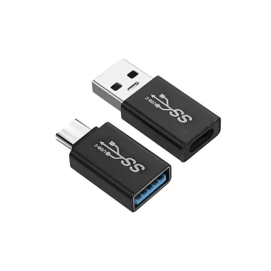 Coms USB 타입C to A A to C타입 변환젠더 1세트