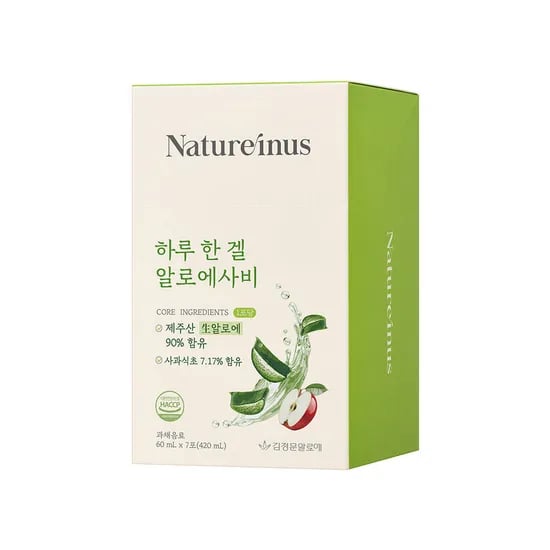 김정문알로에 하루 한 겔 알로에사비, 60ml, 7포