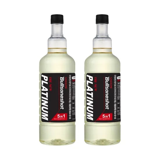 불스원샷 더 뉴 5in1 플래티넘, 가솔린/휘발유, 500ml, 1세트