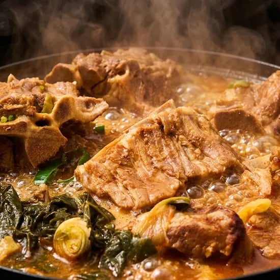 잇콕 가마솥 뼈해장국, 1kg, 3팩
