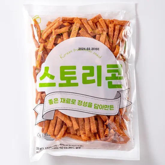 옥수수 스토리콘, 250g, 4봉