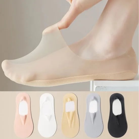 인비저블 여름 여성 덧신, 스킨, 220-250mm, 5개