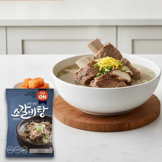 정성온 소갈비탕, 600g, 1개