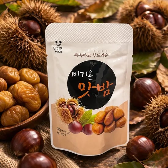 비기온 맛밤, 30g, 30개