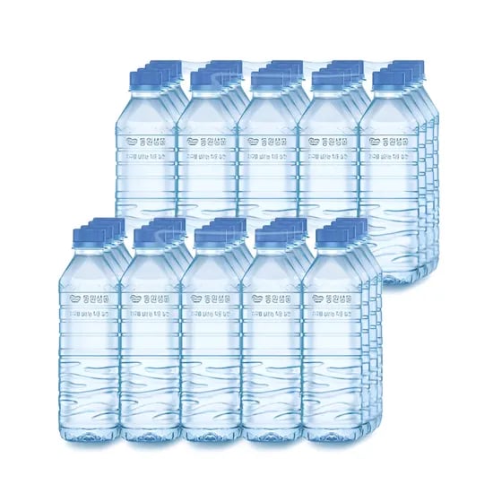 동원샘물 무라벨 생수, 500ml, 40개, 1개