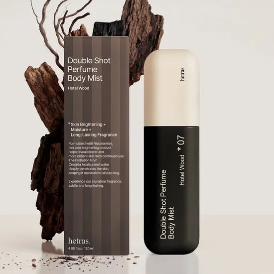 헤트라스 더블샷 퍼퓸 바디미스트, 호텔우드향, 120ml, 1개