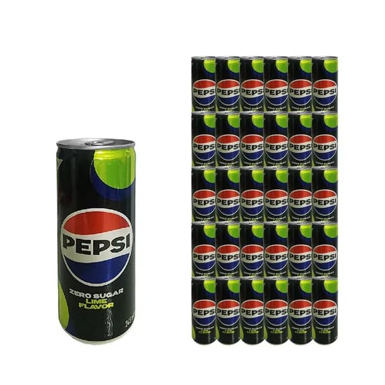 롯데칠성 펩시 제로 슈거 라임, 245ml, 15캔