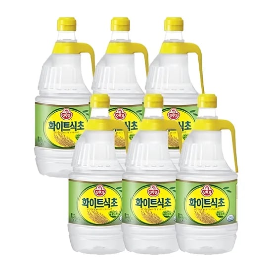 오뚜기 화이트 식초, 1.8L, 6개
