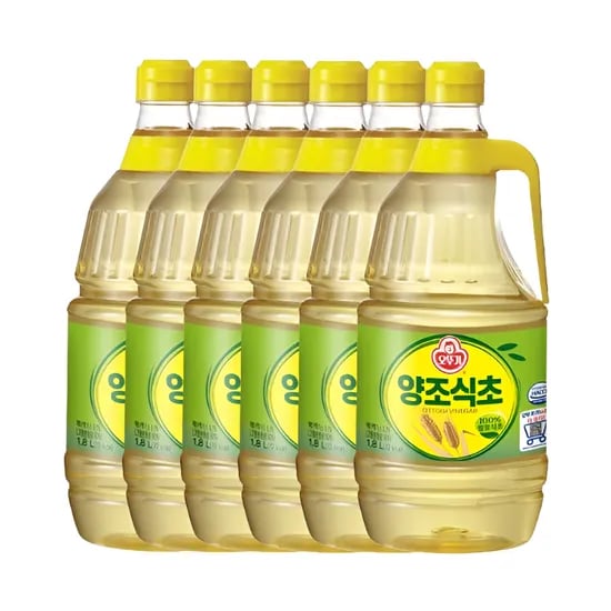 오뚜기 양조식초, 1.8L, 6개