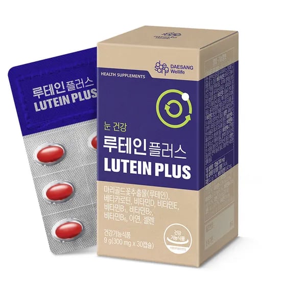 대상 루테인 플러스, 30캡슐, 6박스