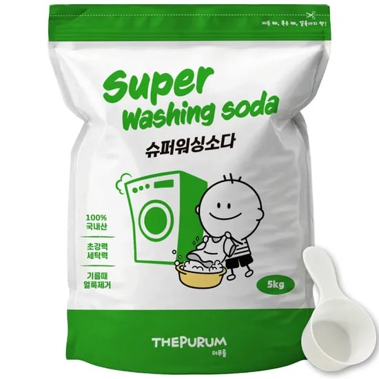 더푸룸 슈퍼워싱소다, 5kg, 1개