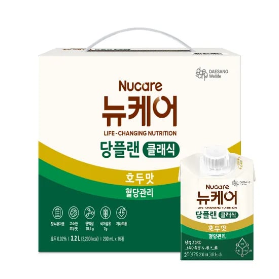 뉴케어 당플랜 클래식 인절미맛, 200ml, 16개