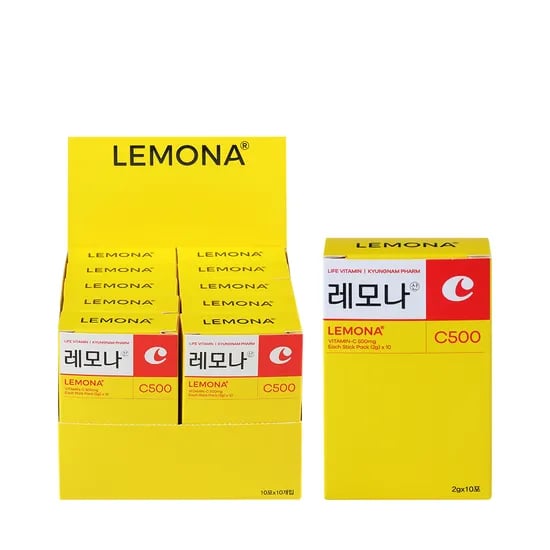 경남제약 레모나산 비타민C 500mg, 2g, 10포, 10개