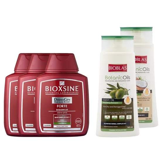 비옥신 포르테 탈모증상완화 샴푸, 300ml, 3개