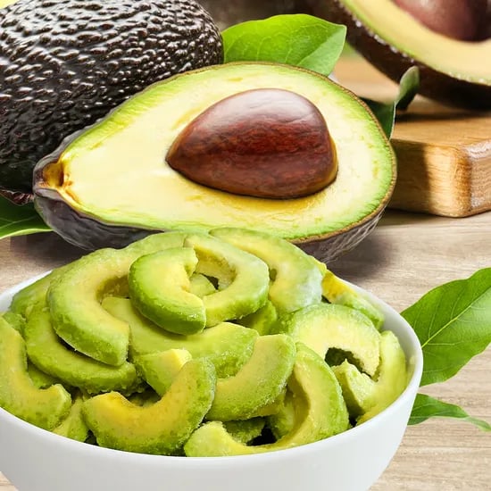 개별급속동결 간편하게 손질한 아보카도 슬라이스, 500g, 2봉