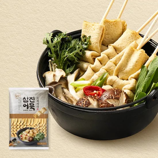 삼진어묵 NEW꼬치사각, 1016g, 4개